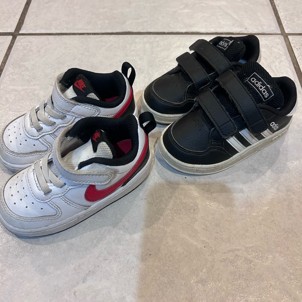 Adidas and Nike Infant Sneakers